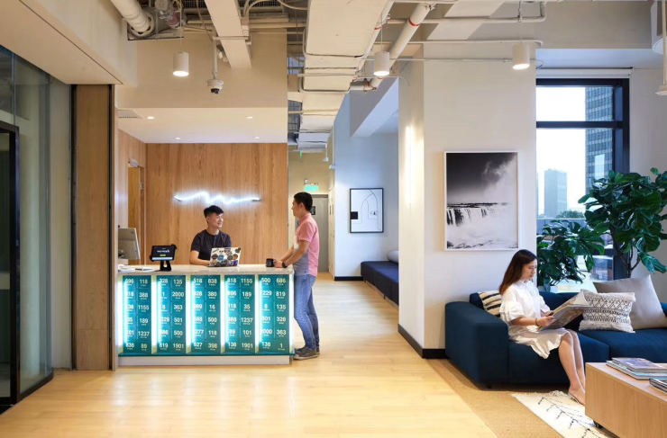 WeWork（北岸长风）联合办公室出租_共享办公室出租价格